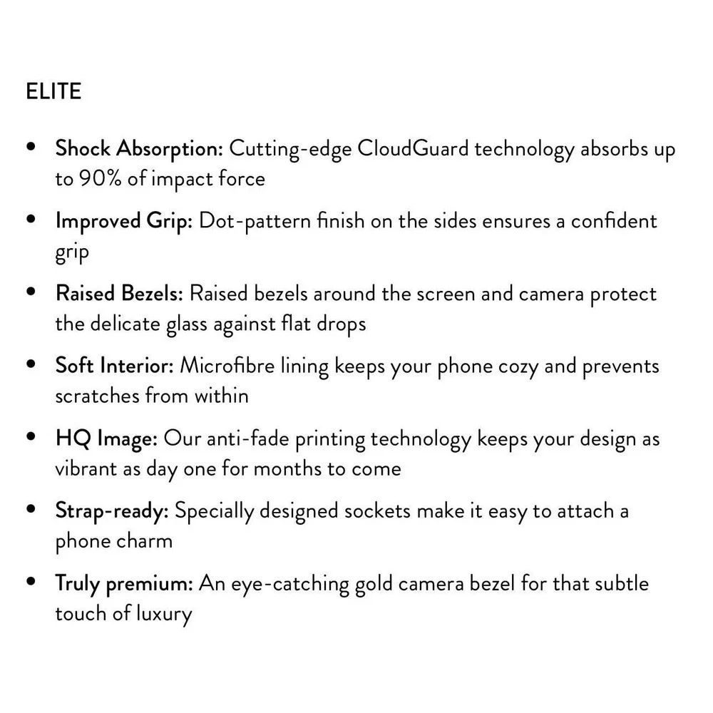 Burga Elite iPhone 11 Pro Max‎ Case Boho Dreams Premium Gold/Black